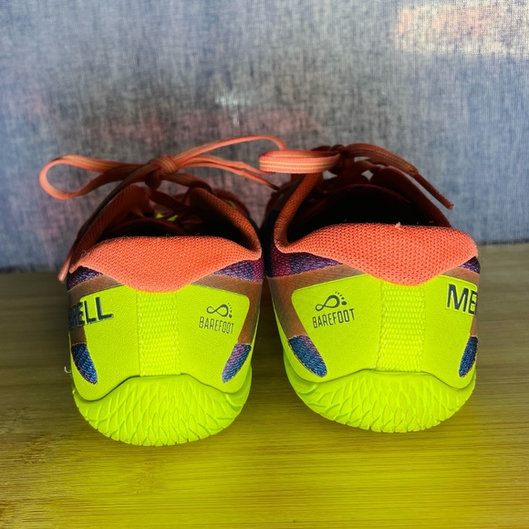 Merrell Barefoot Vapor Glove 3 Acid Punch Pink Minimalist Running Shoes 9.5 - Picture 9 of 10